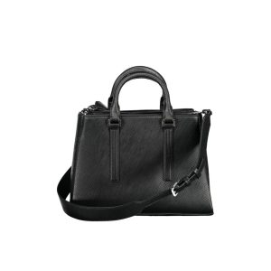Calvin Klein Black Polyester Handbag