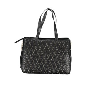 Mario Valentino Black Polyethylene Handbag
