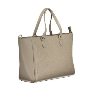 Mario Valentino Beige Polyethylene Handbag