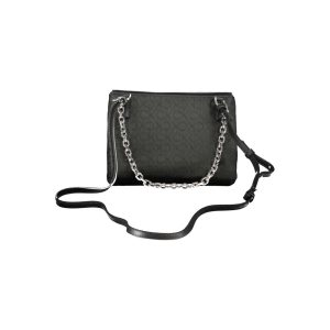 Calvin Klein Nero Polyurethane Woman Shoulder Bag