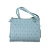 Mario Valentino Blue Polyester Handbag