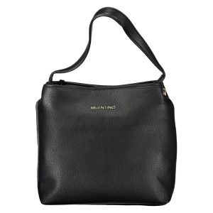 Mario Valentino Black Polyurethane Women Handbag