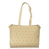 Mario Valentino Beige Polyester Handbag