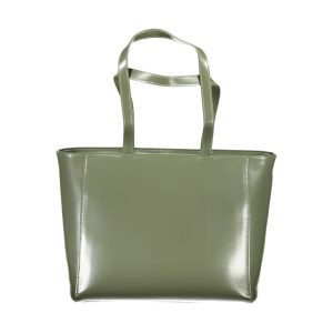 Mario Valentino Green Polyethylene Handbag