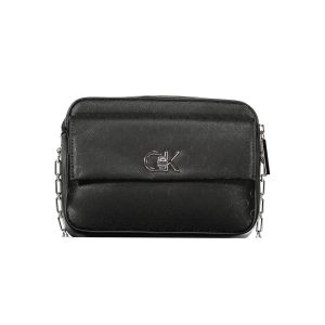 Calvin Klein Black Polyester Women's Shoulder Bag