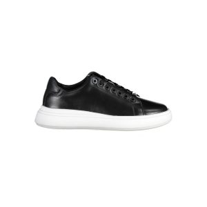 Calvin Klein Black Polyester Sneaker