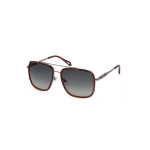 Just Cavalli Brown Metal Sunglass