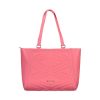 Mario Valentino Pink Polyethylene Handbag