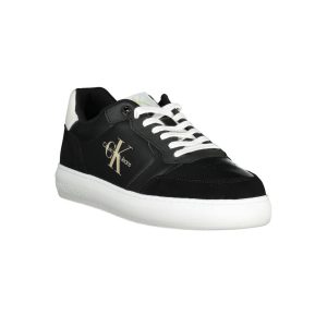 Calvin Klein Black Polyester Sneaker