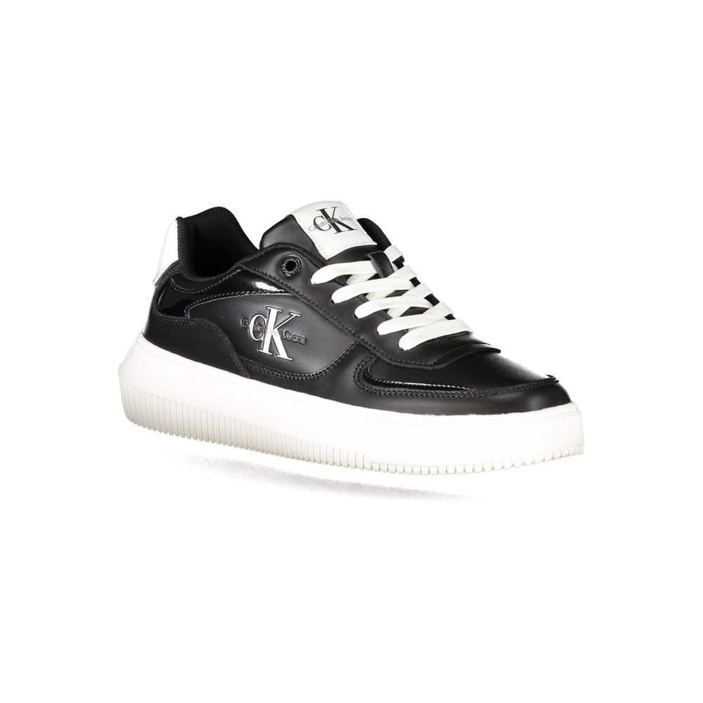 Calvin Klein Black Polyurethane Women Sneaker - Image 2