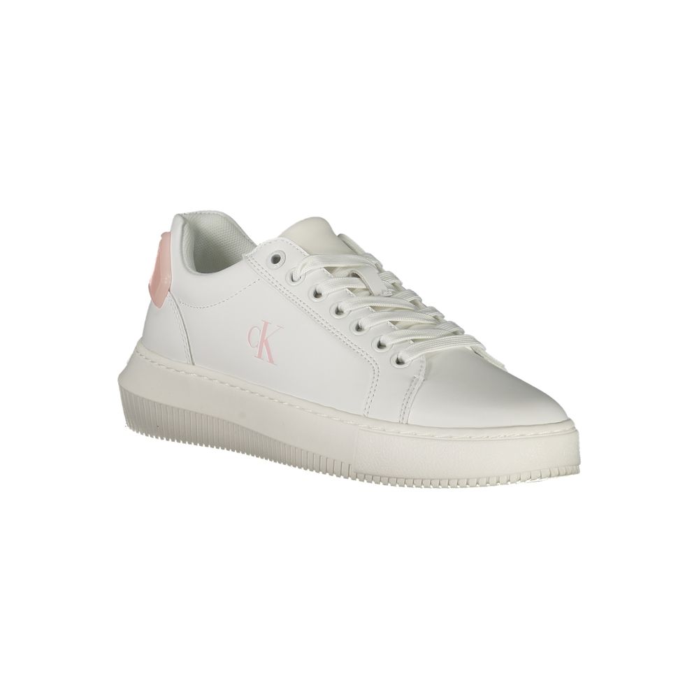 Calvin Klein White Leather Women Sneaker - Image 2