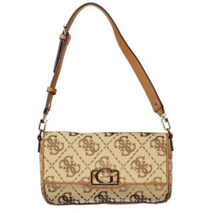 Guess Jeans Beige Polyester Handbag