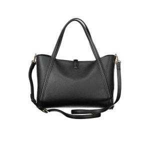 Mario Valentino Black Polyethylene Women Handbag