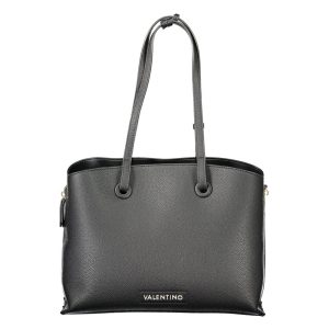Mario Valentino Black Polyethylene Women Handbag