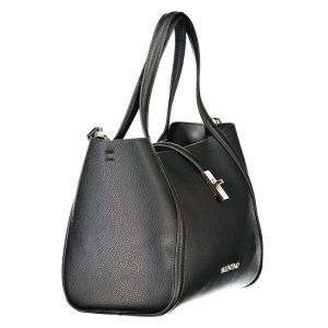 Mario Valentino Black Polyethylene Women Handbag