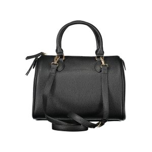 Mario Valentino Black Polyethylene Women Handbag