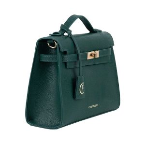 CRISTINAEFFE Verde Ecopelle Women Shoulder Bag