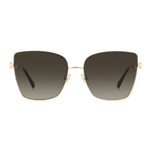 Jimmy Choo Gold Metal Sunglasses