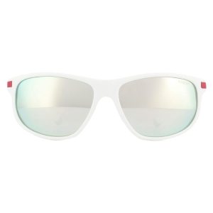 Polaroid White Other Fibres Sunglasses