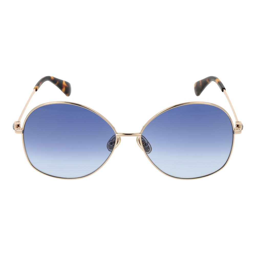 Max Mara Gold Metal Sunglasses - Image 2