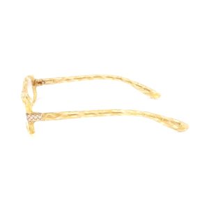 Bottega Veneta Yellow Acetate Glasses (Frames)