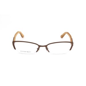 Alexander McQueen Bicolor Metal Glasses (Frames)