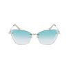 Longchamp Gold Metal Sunglasses
