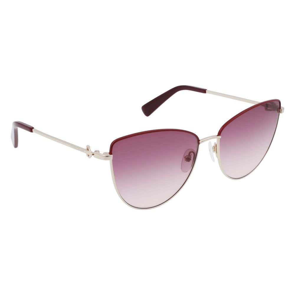 Longchamp Gold Metal Sunglasses - Image 2