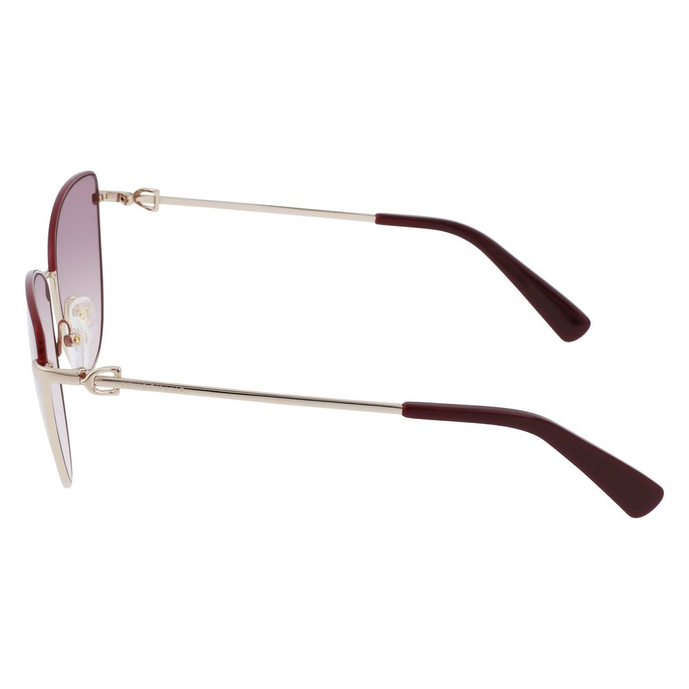 Longchamp Gold Metal Sunglasses - Image 3