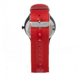 Timex Red Nylon Sport Watch