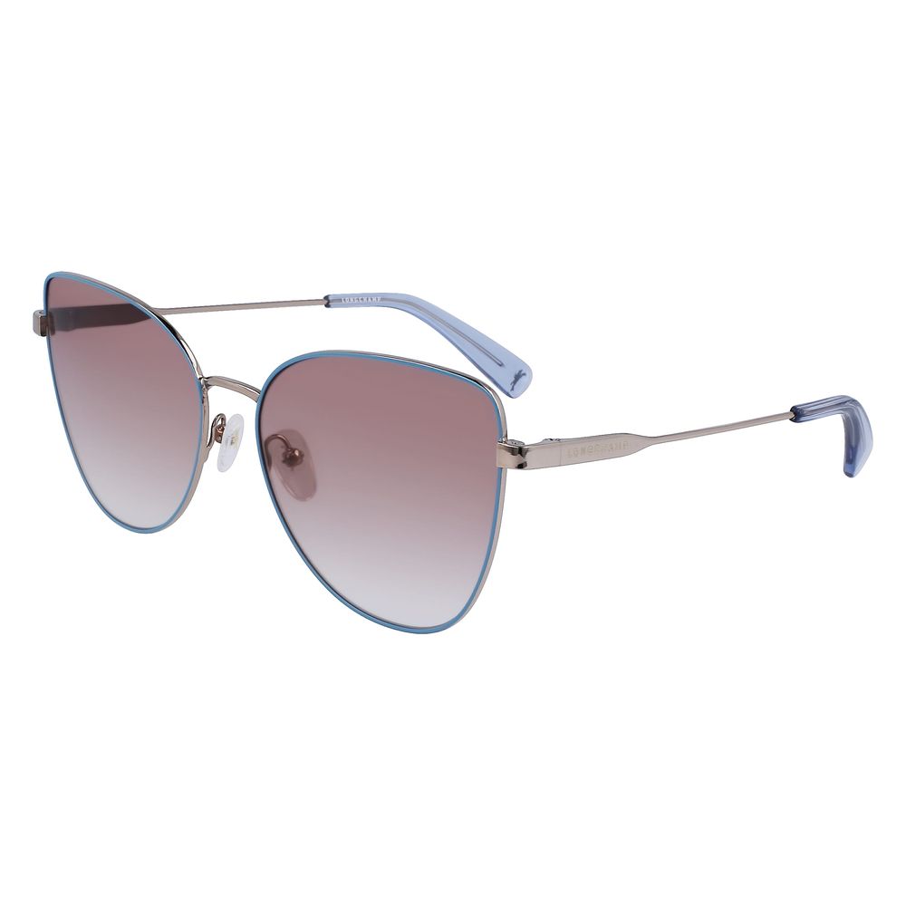 Longchamp Yellow Metal Sunglasses - Image 3