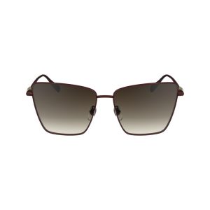 Longchamp Red Metal Sunglasses