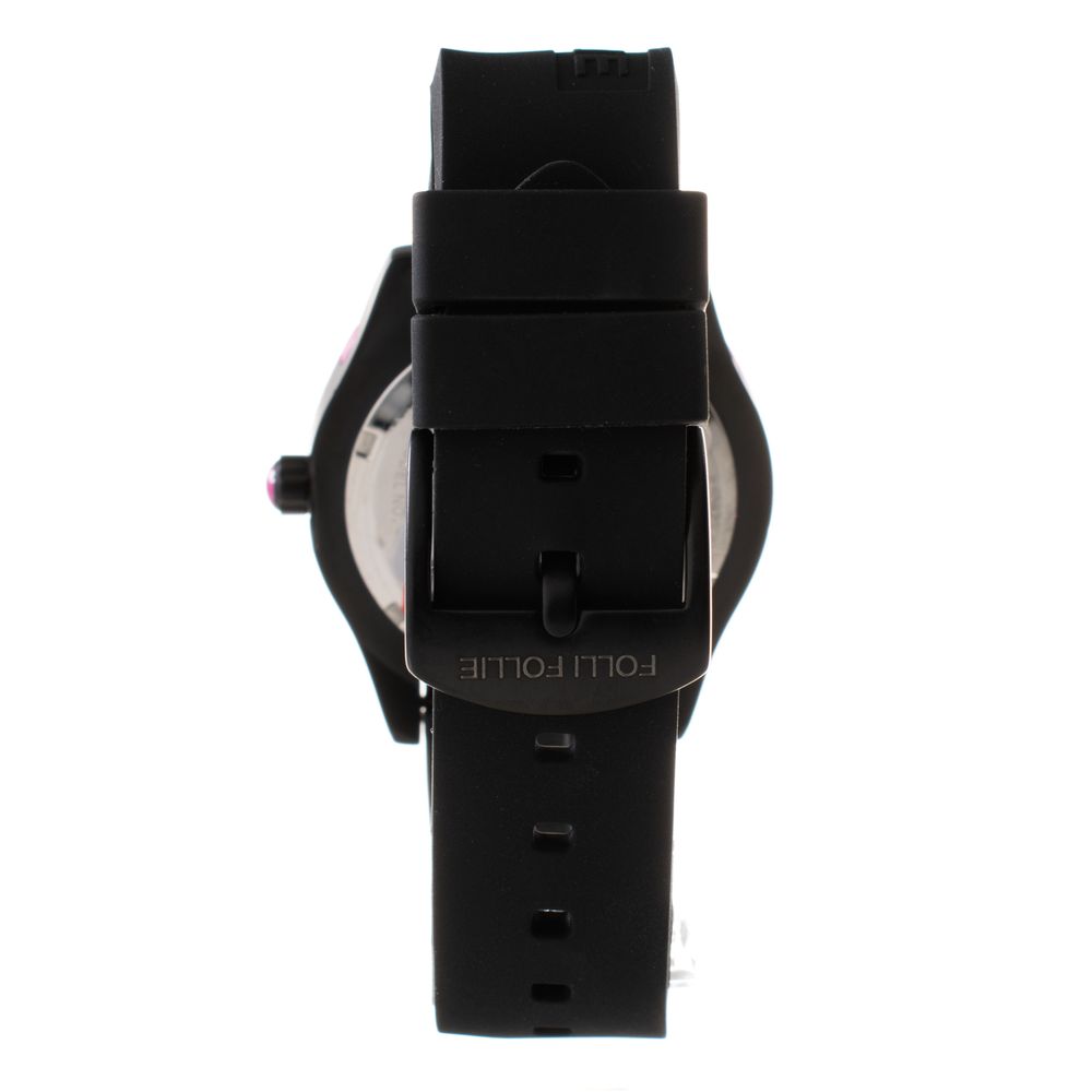 Folli Follie Black Synthetic Sport Watch - Image 2