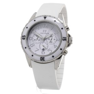 Folli Follie White Synthetic Sport Watch
