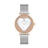 Juicy Couture Silver Stainless Steel Dress Watch