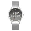 Juicy Couture Silver Stainless Steel Dress Watch