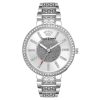 Juicy Couture Silver Metal Dress Watch