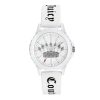 Juicy Couture White Synthetic Bracelet Watch
