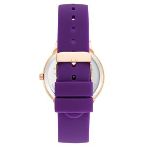 Juicy Couture Purple Synthetic Dress Watch