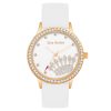 Juicy Couture White Synthetic Dress Watch