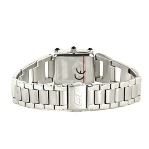 Chronotech Silver Stainless Steel Dress Watch