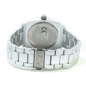 Chronotech Silver Aluminum Dress Watch