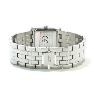 Chronotech Silver Stainless Steel Dress Watch