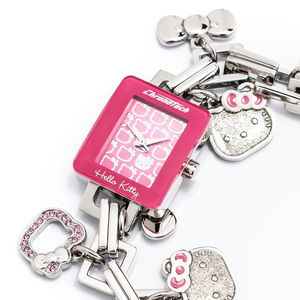 Chronotech Silver Stainless Steel Bracelet Watch - Image 2