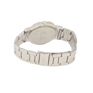 Chronotech Silver Stainless Steel Dress Watch