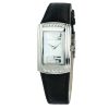 Chronotech Black Leather Dress Watch