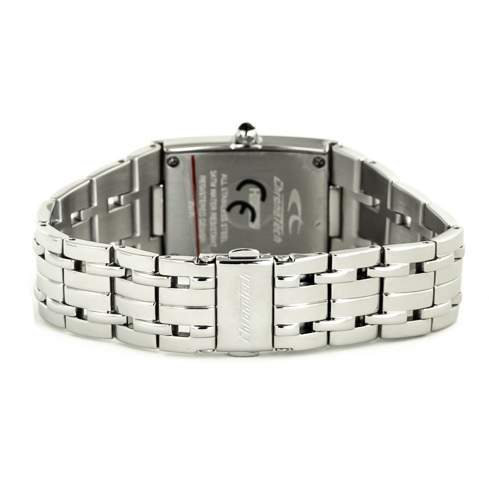 Chronotech Silver Stainless Steel Dress Watch - Image 2