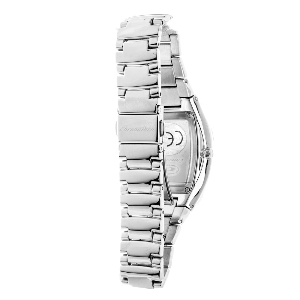 Chronotech Silver Stainless Steel Dress Watch - Image 2