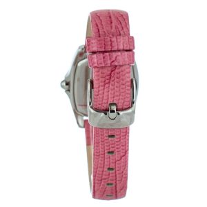 Chronotech Multicolor Leather Dress Watch