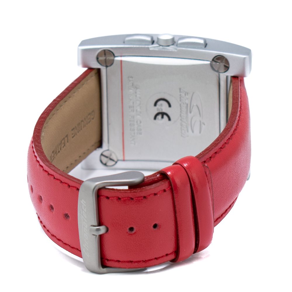 Chronotech Multicolor Leather Dress Watch - Image 2